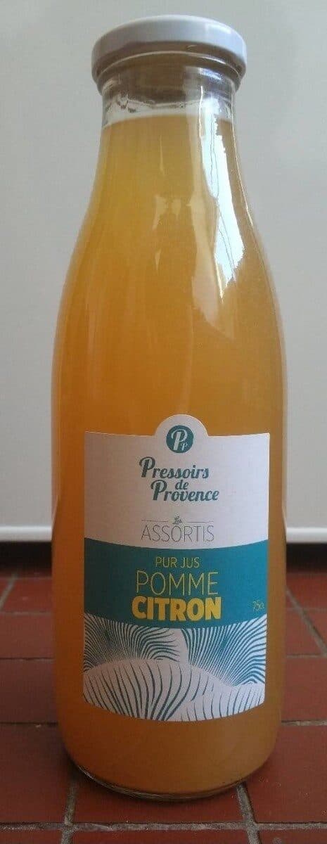 Pressoirs De Provence Pur Jus Pomme Citron packshot