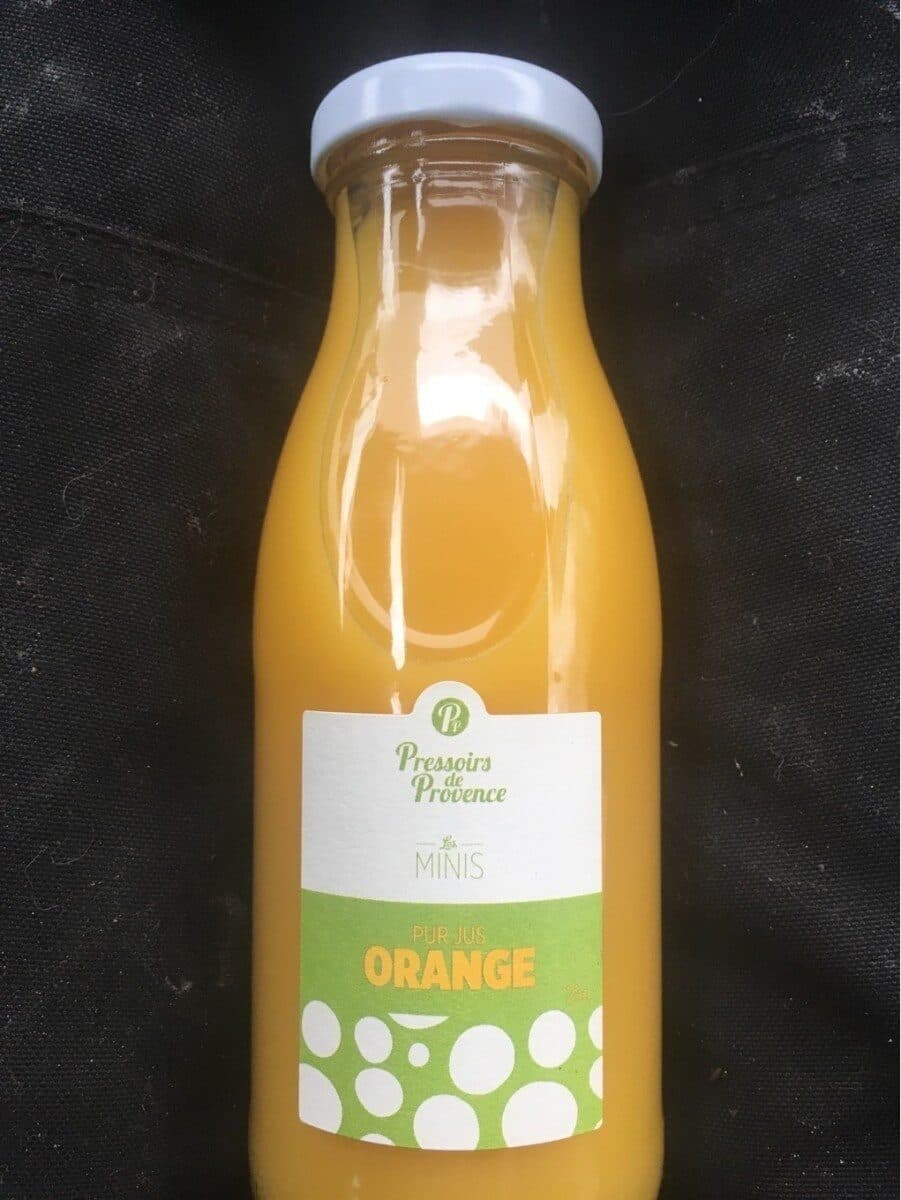Pressoirs de Provence Minis orange packshot