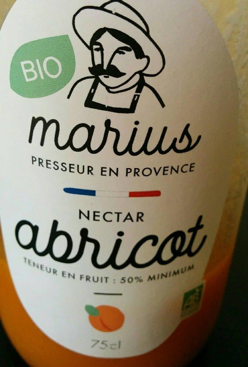 Marius Nectar abricot packshot