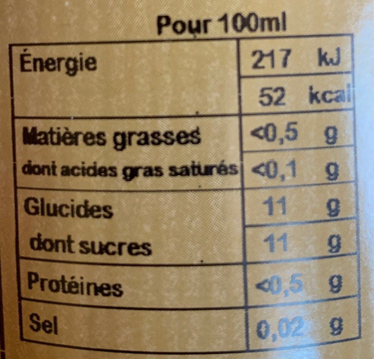 La Ferme du Sublon Nectar d’abricot packshot