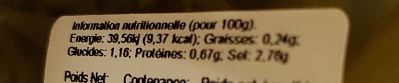 Les Ouessantines Salicorne au naturel packshot