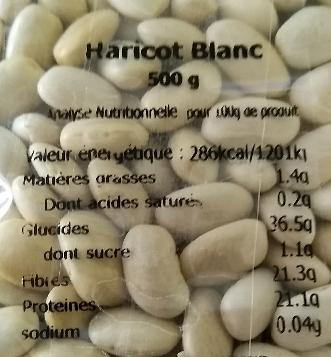 Promovert Haricots bio blancs packshot