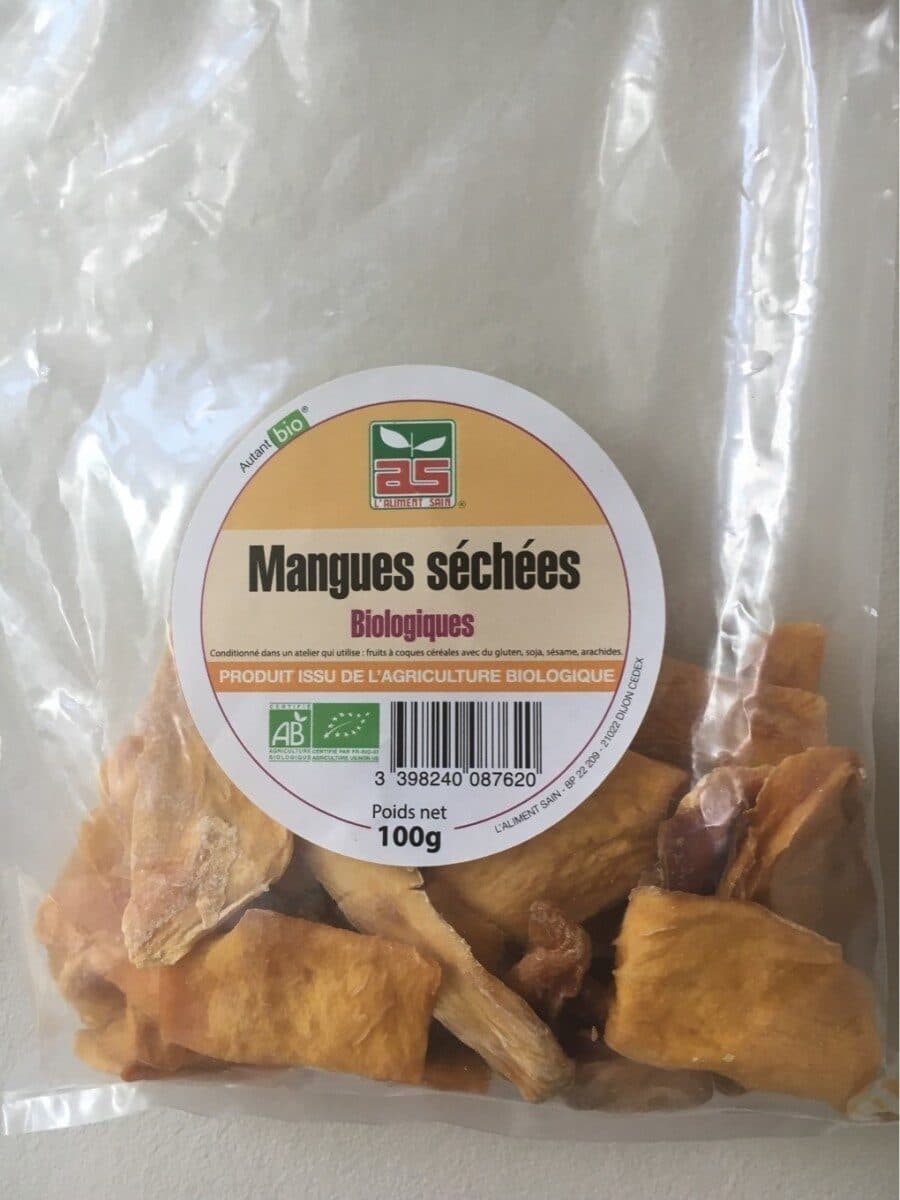 L'aliment Sain Mangues séchées packshot