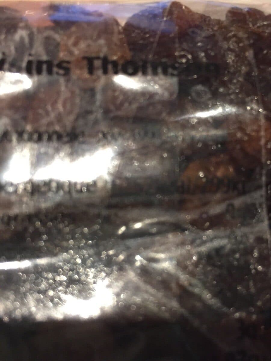 L'aliment sain Raisins Thomson packshot