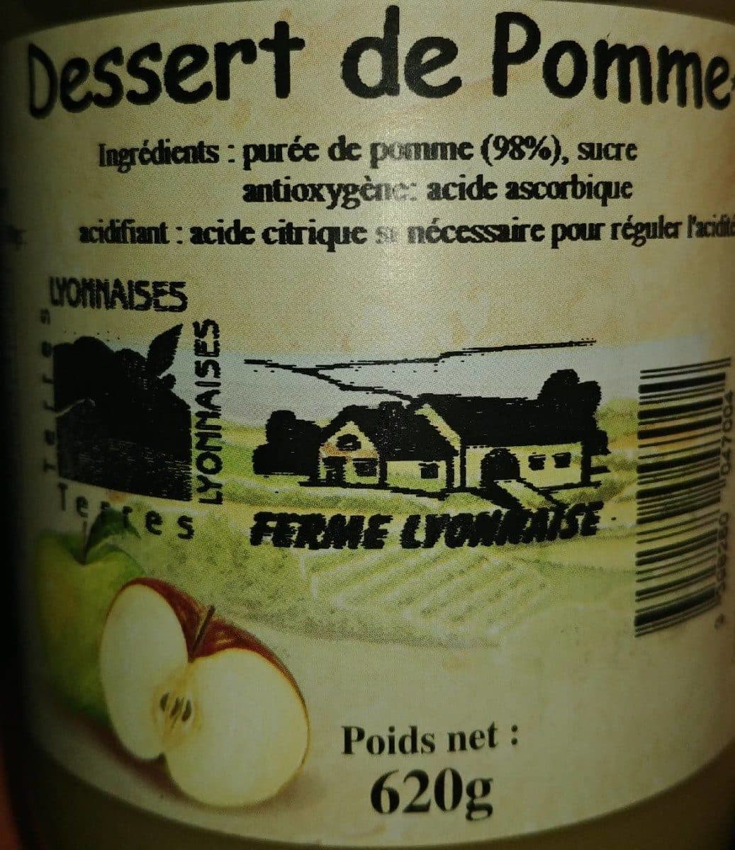 Open Food Facts Dessert de Pommes packshot