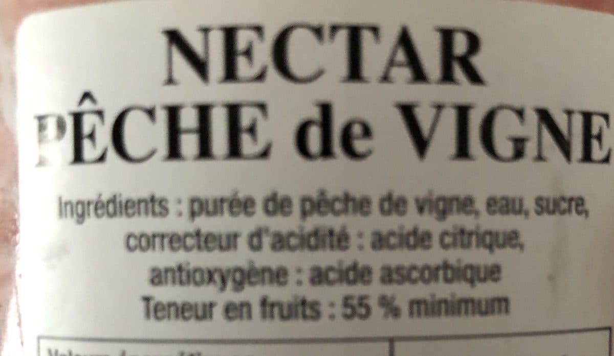 Terres lyonnaise Nectar peche de vigne packshot