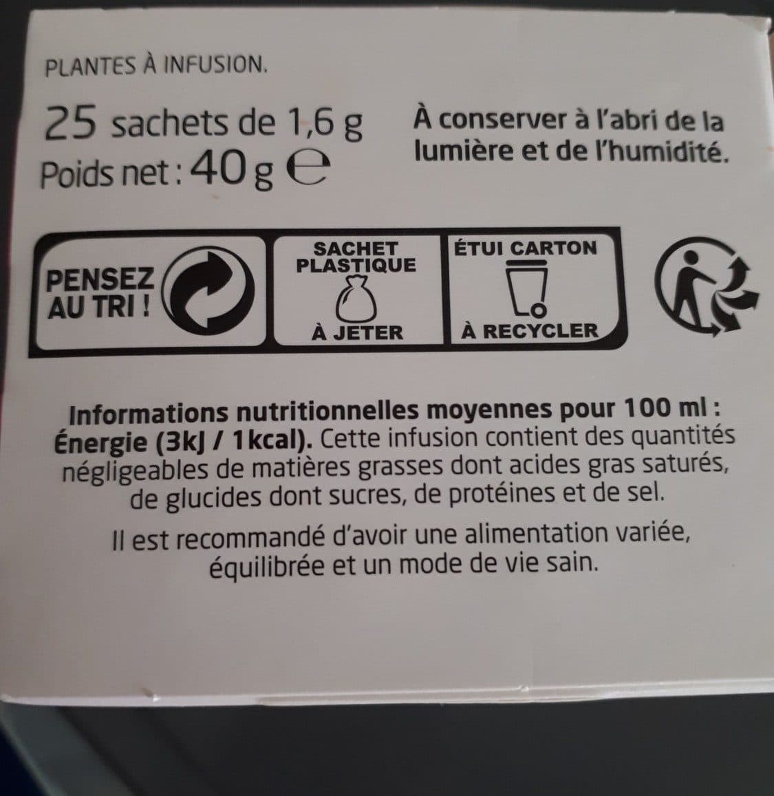 Pagès Infusion hibiscus eglantier packshot