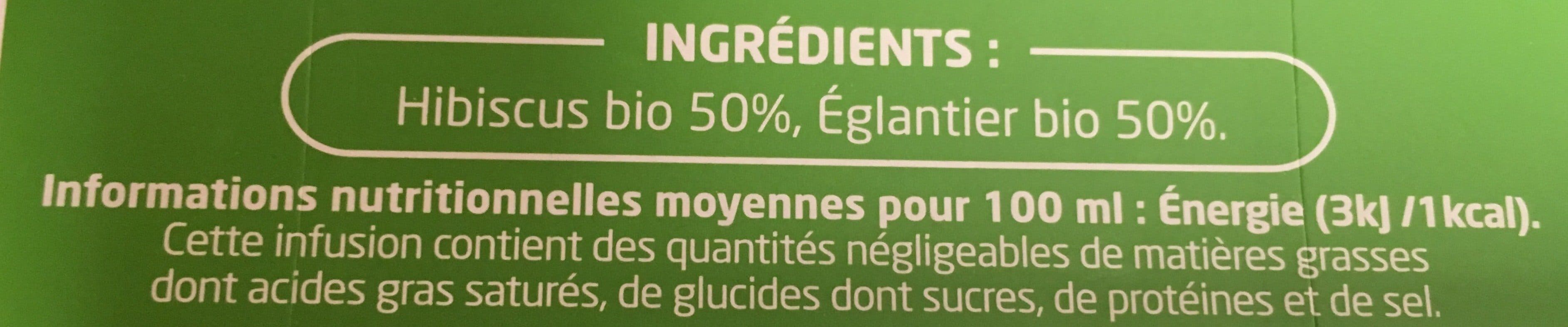 PAGÈS Infusion bio hibiscus eglantier packshot