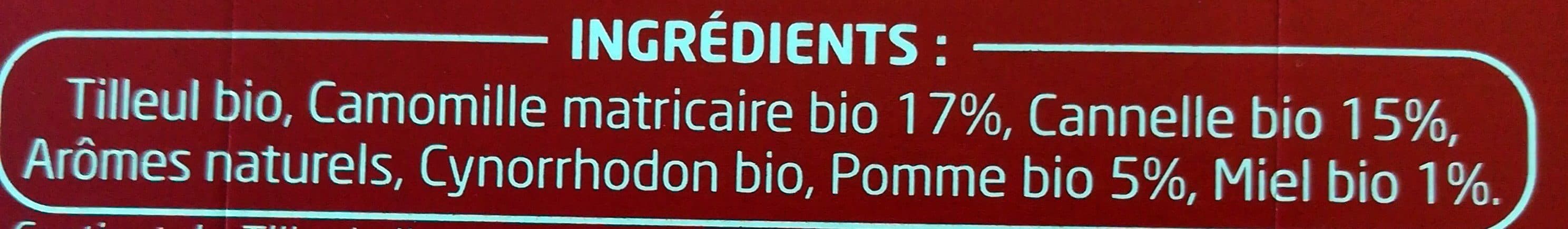 Pagès Infusion Bio Pomme Cannelle Miel packshot