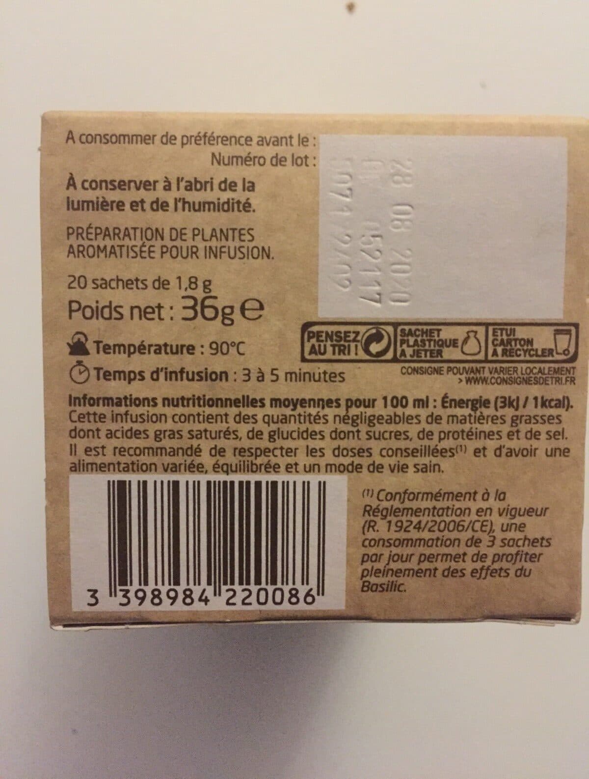 Pagès Infusion bio douceur de vivre ayurveda packshot