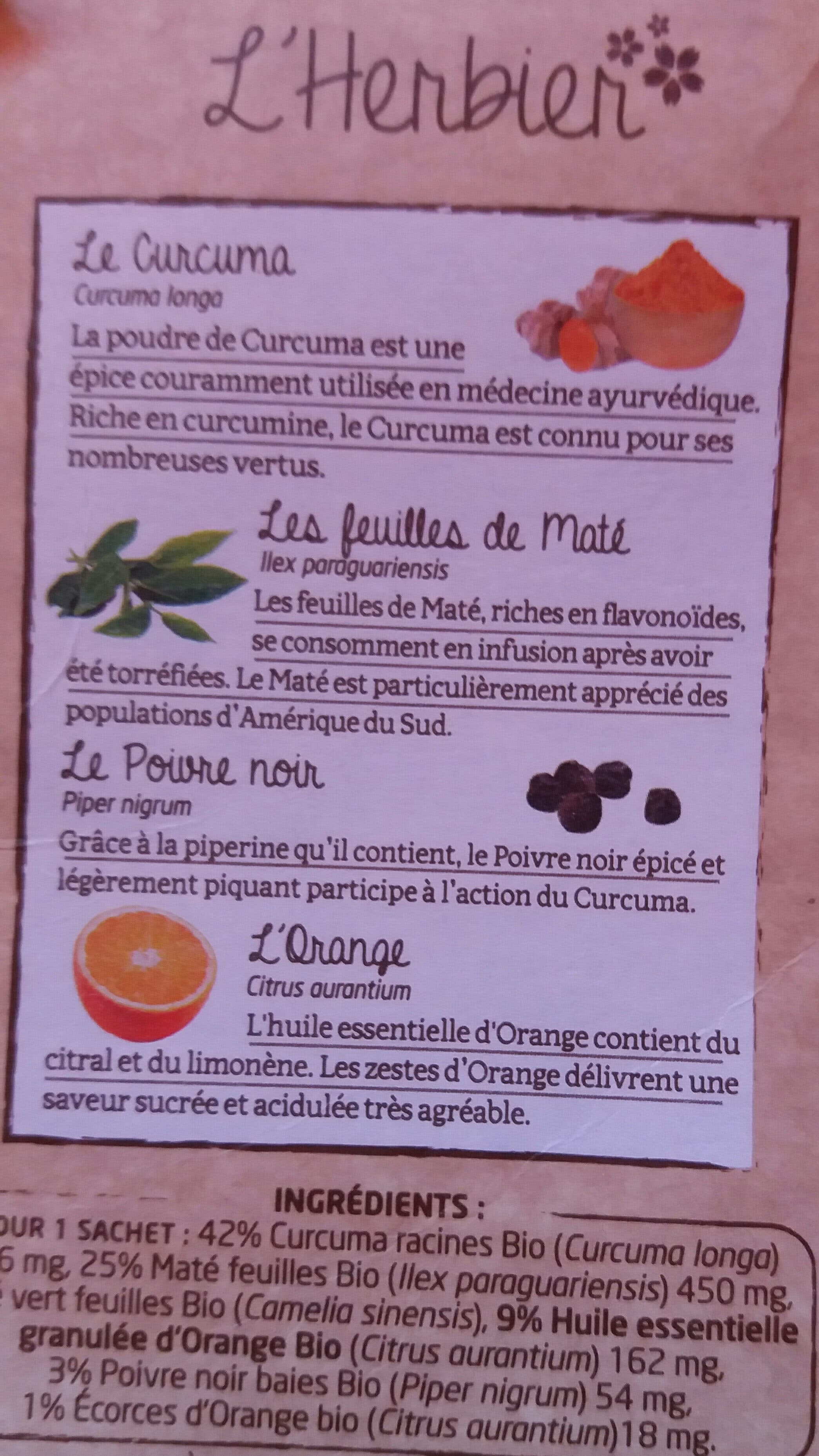 Pagès Infusion curcuma packshot