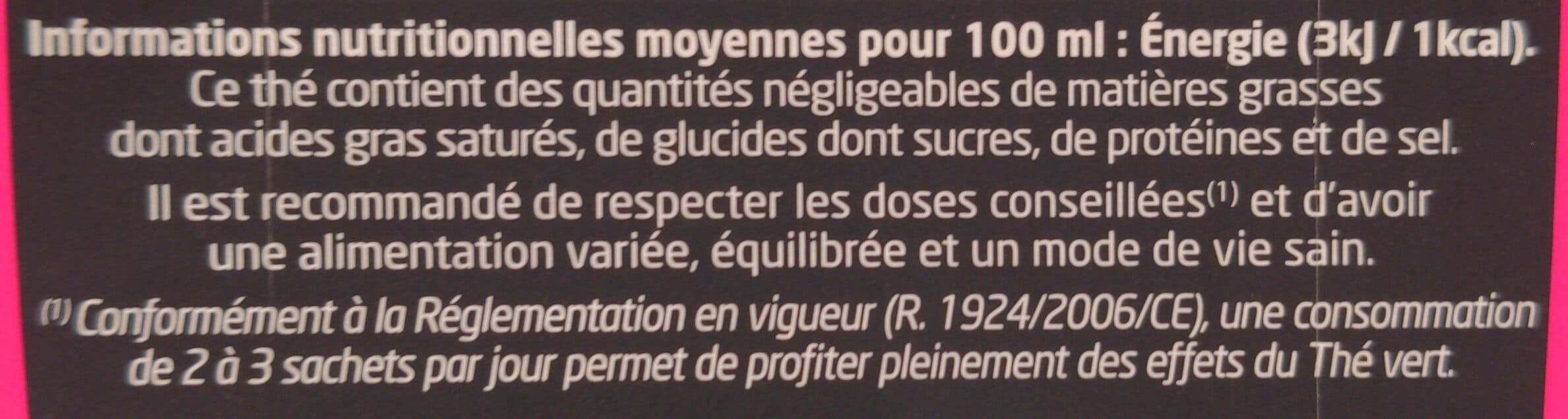 Pages Thé Bio Et équitable / Thé Vert packshot