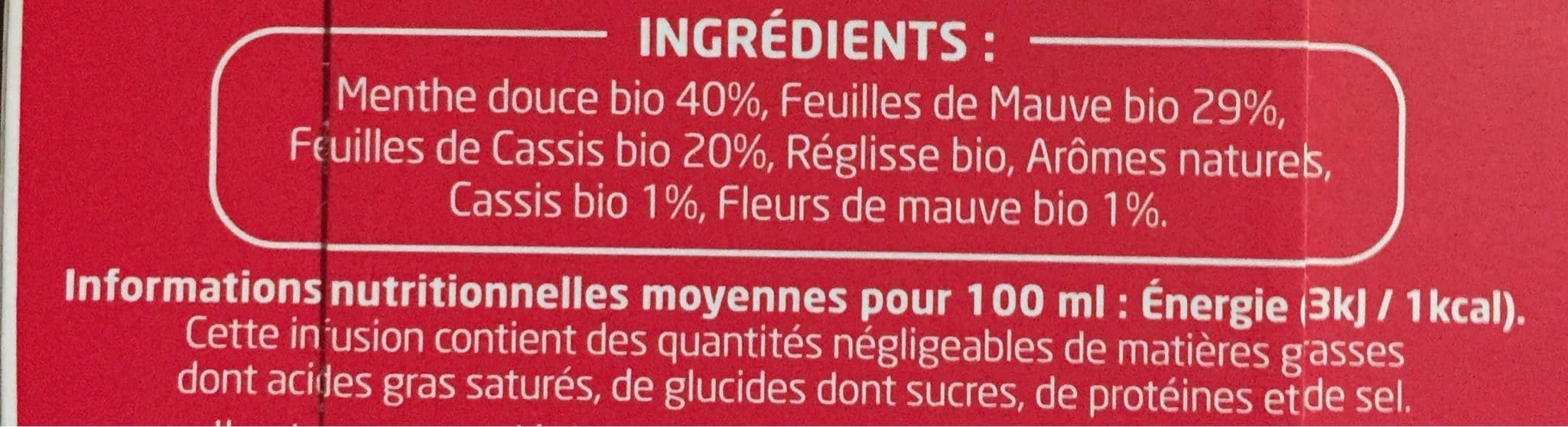 Pages Infusion bio PAGES ventre plat packshot