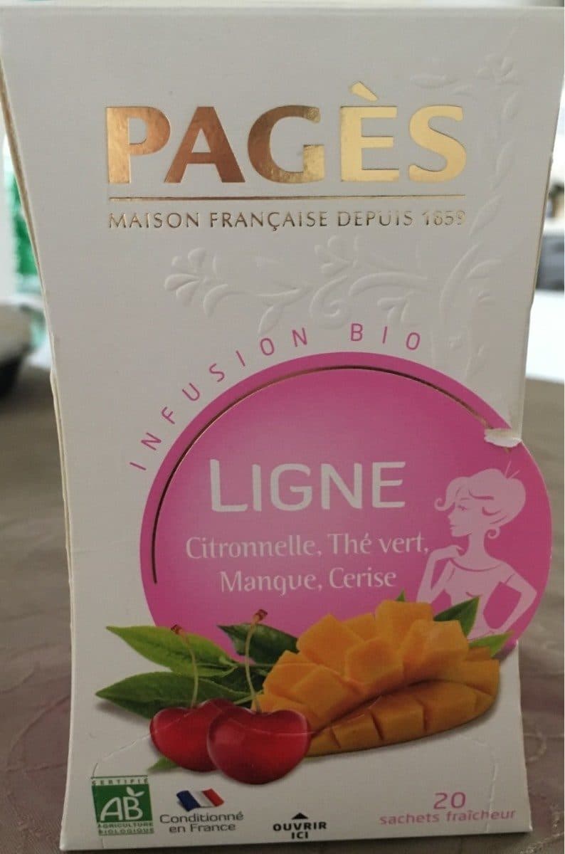 Pagès INFUSION bio LIGNE packshot