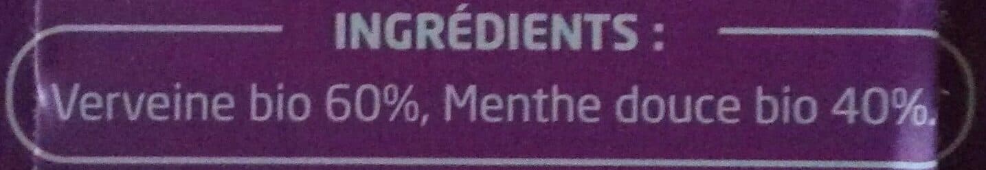 Pagès Infusion bio verveine menthe digestion packshot