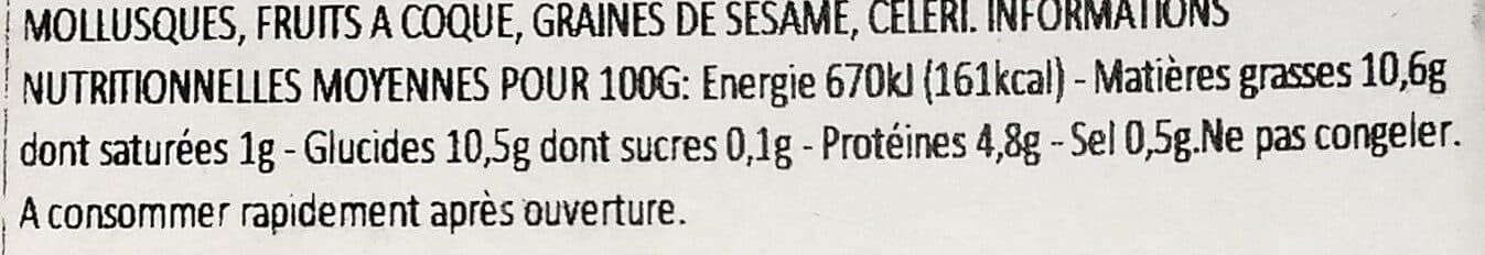 Open Food Facts Salade pêcheur Au Thon 200G, packshot