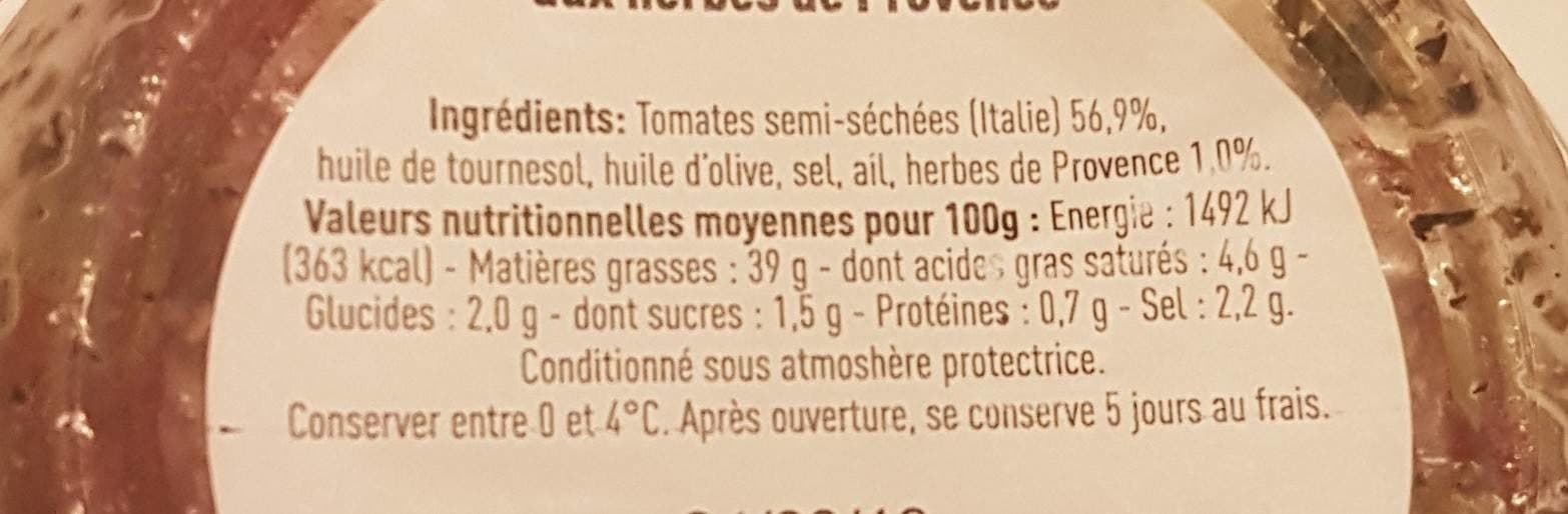 Open Food Facts Tomates Confites packshot