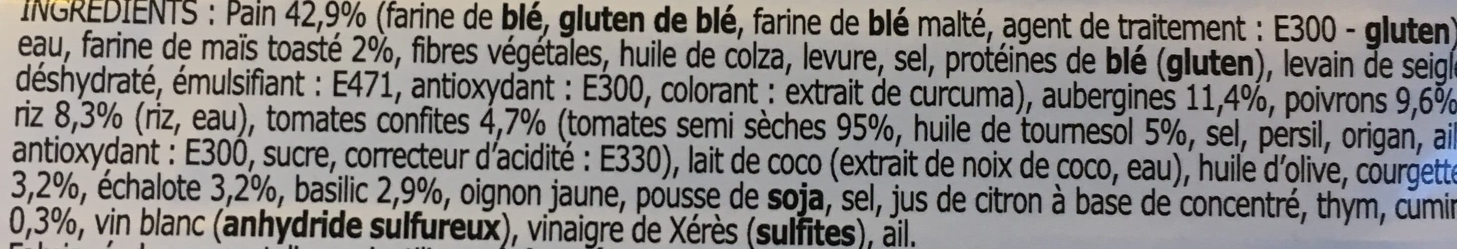 Bistro De Chef Pavé aux légumes du soleil, crème de riz au basilic et cumin packshot