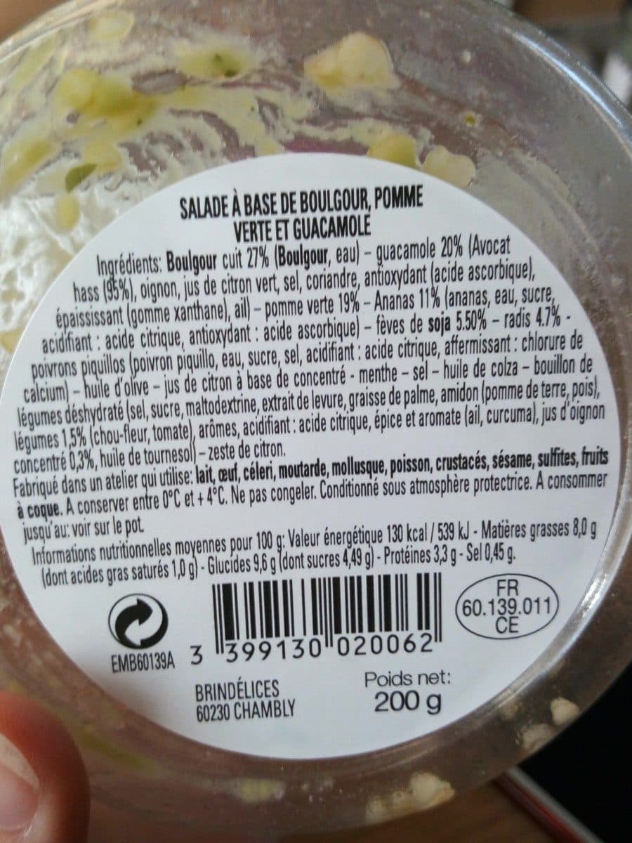 Open Food Facts Boulgour packshot