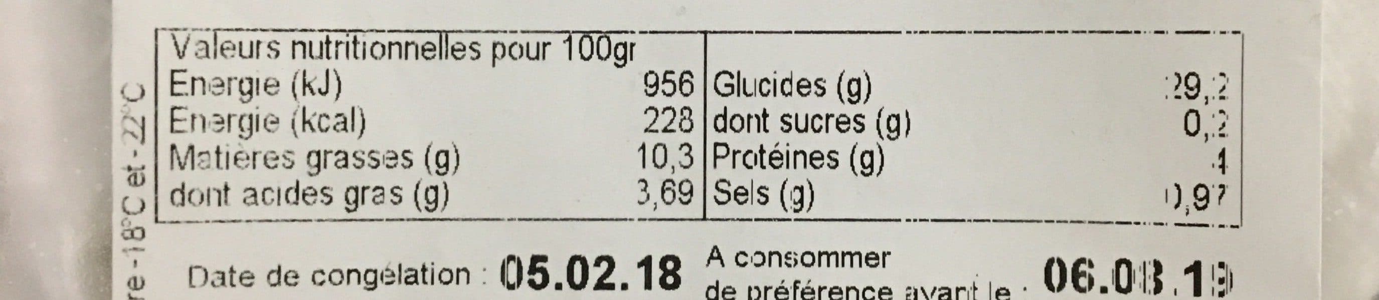 Open Food Facts Hakao ravioli aux crevettes packshot