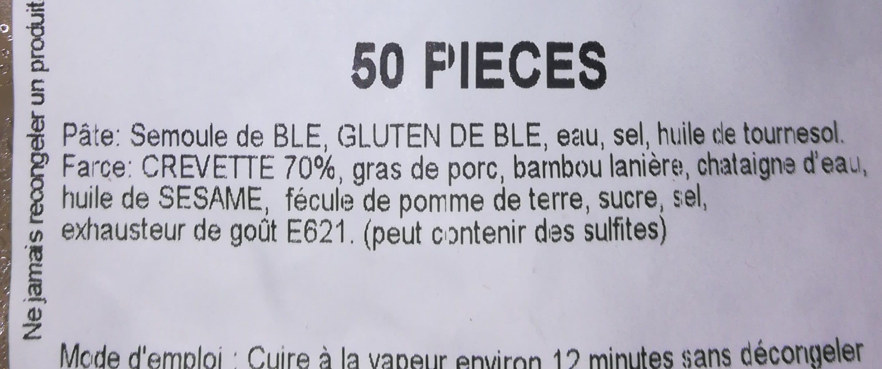 Open Food Facts Bouchées aux crevettes packshot
