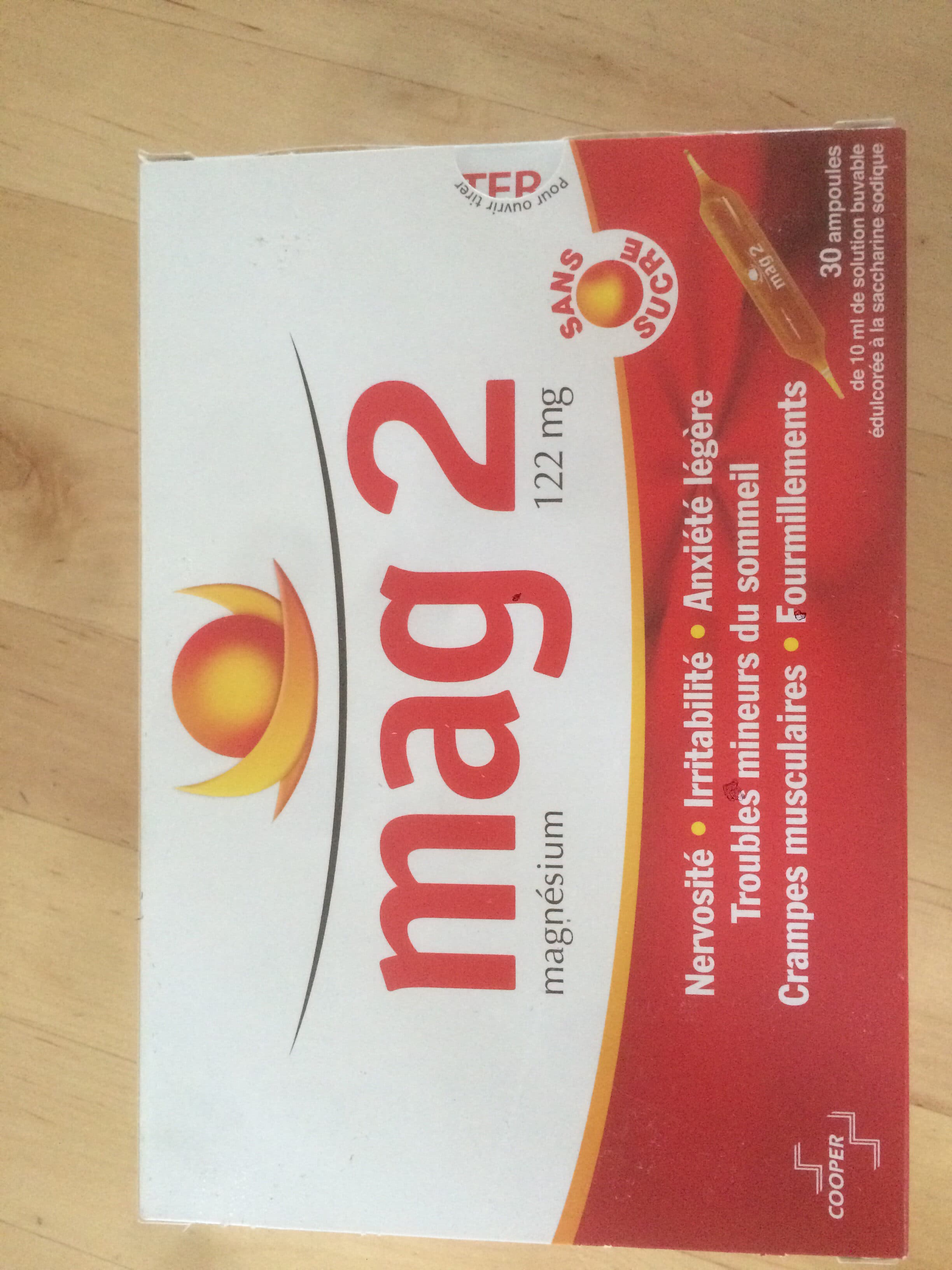 Cooperl Mag 2 Ampoules 10 ML X30 packshot