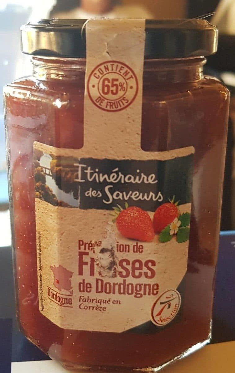 Open Food Facts Itinéraire des saveurs fraises packshot