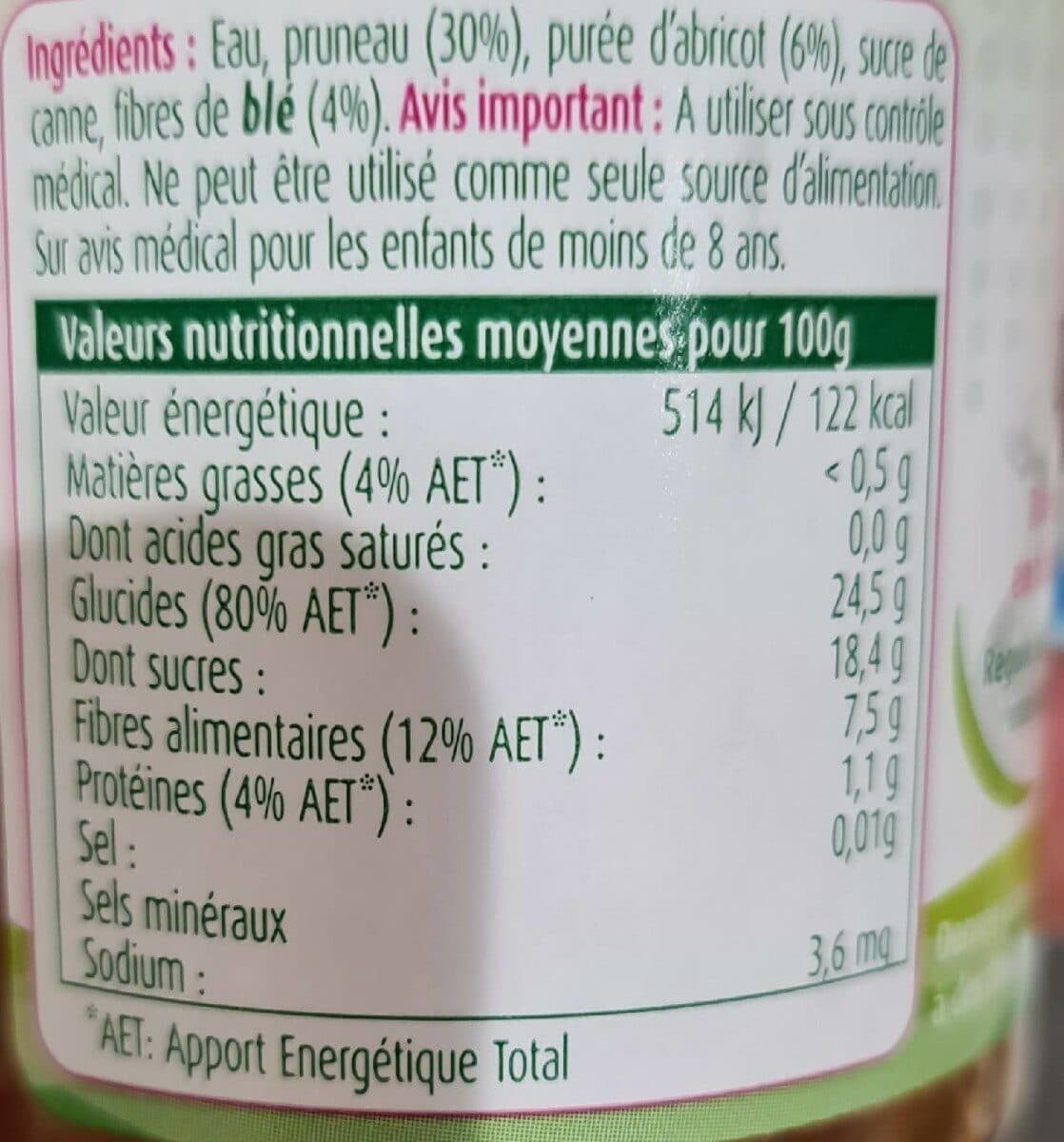 Fibrelin Delical - Fibreline Purée De Pruneaux packshot
