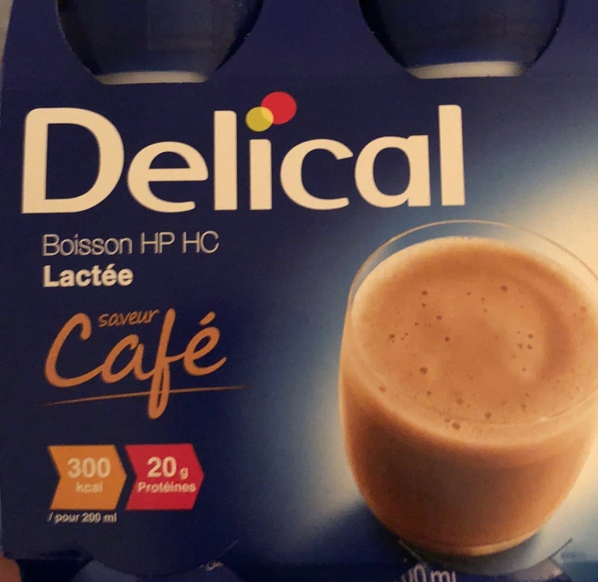 Delical Delical HP HC Boisson Cafe X4 packshot
