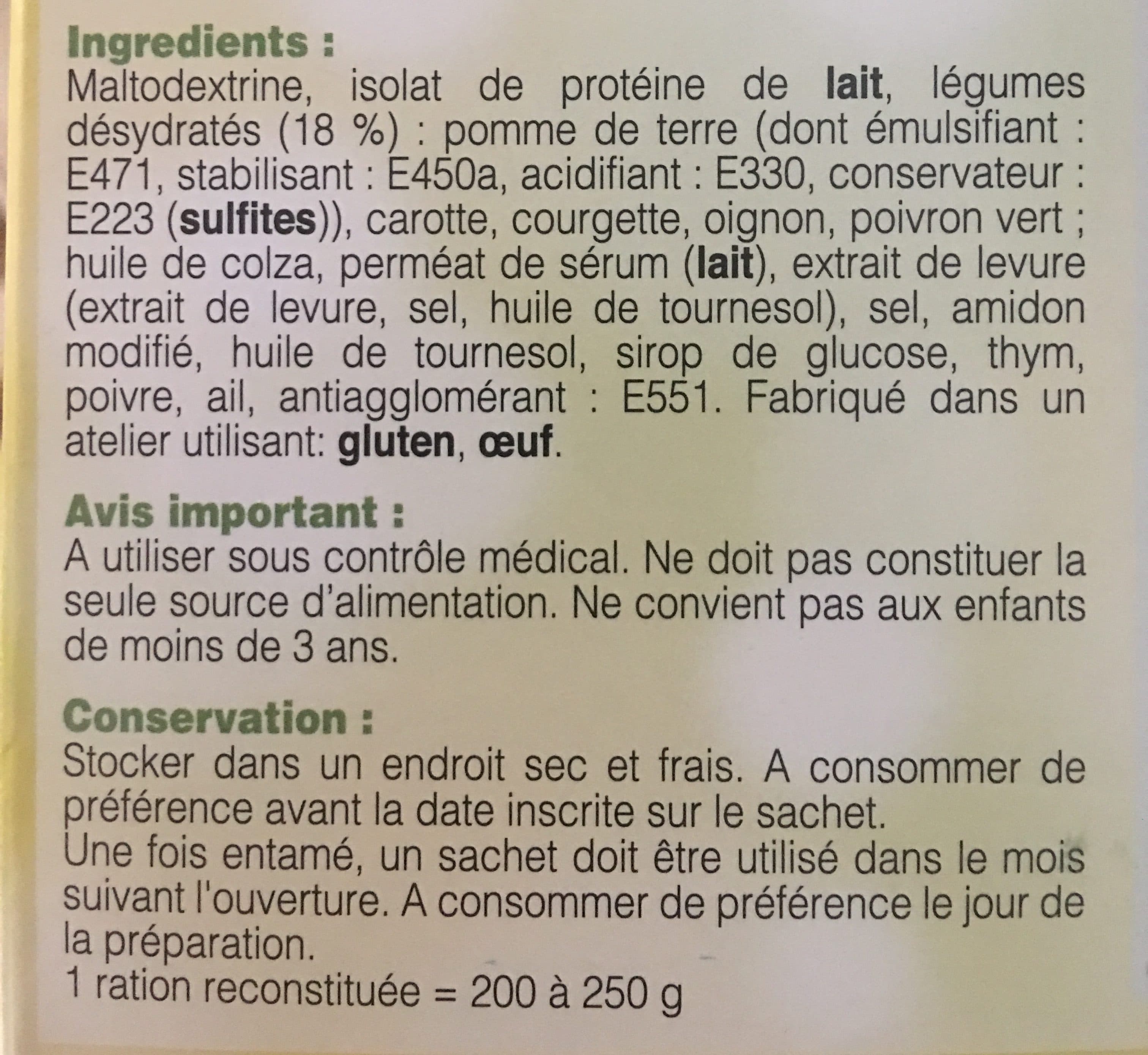 Nutrisens Medical Velouté HP-HC packshot