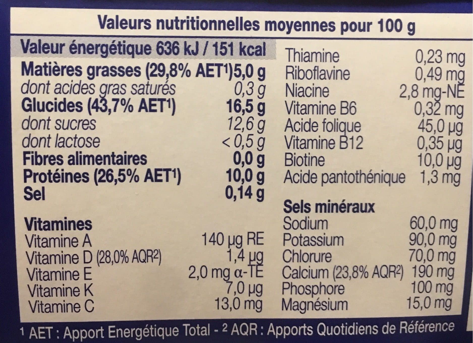 Delical Crème Dessert Sans Lactose HP HC Vanille packshot
