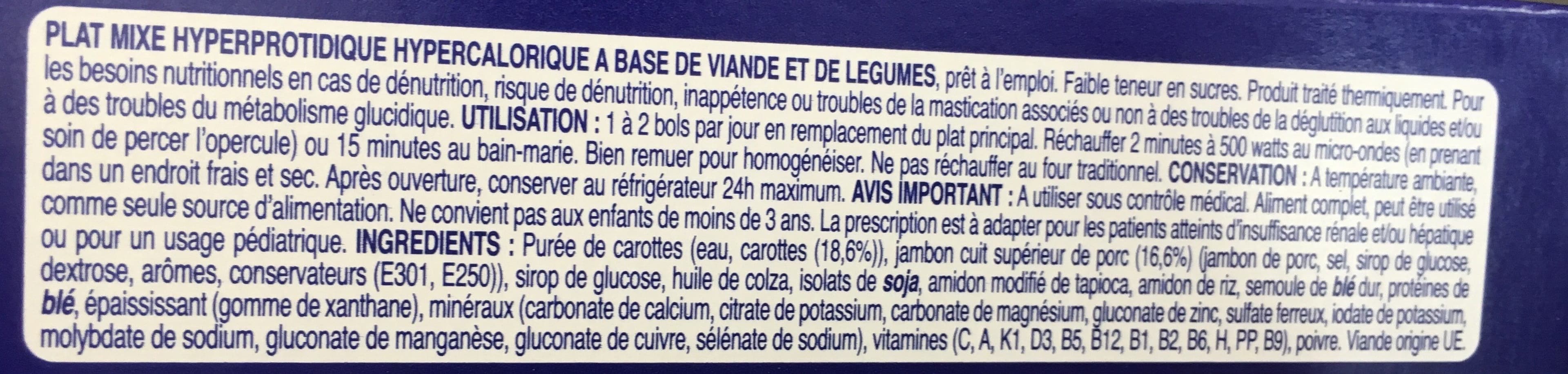 Open Food Facts Nutra Mix Jambon Carottes HP+HC packshot