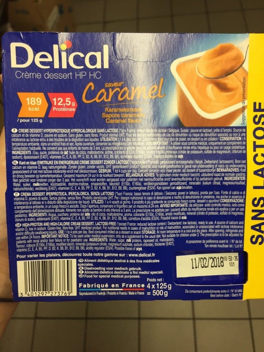 Delical Saveur caramel packshot