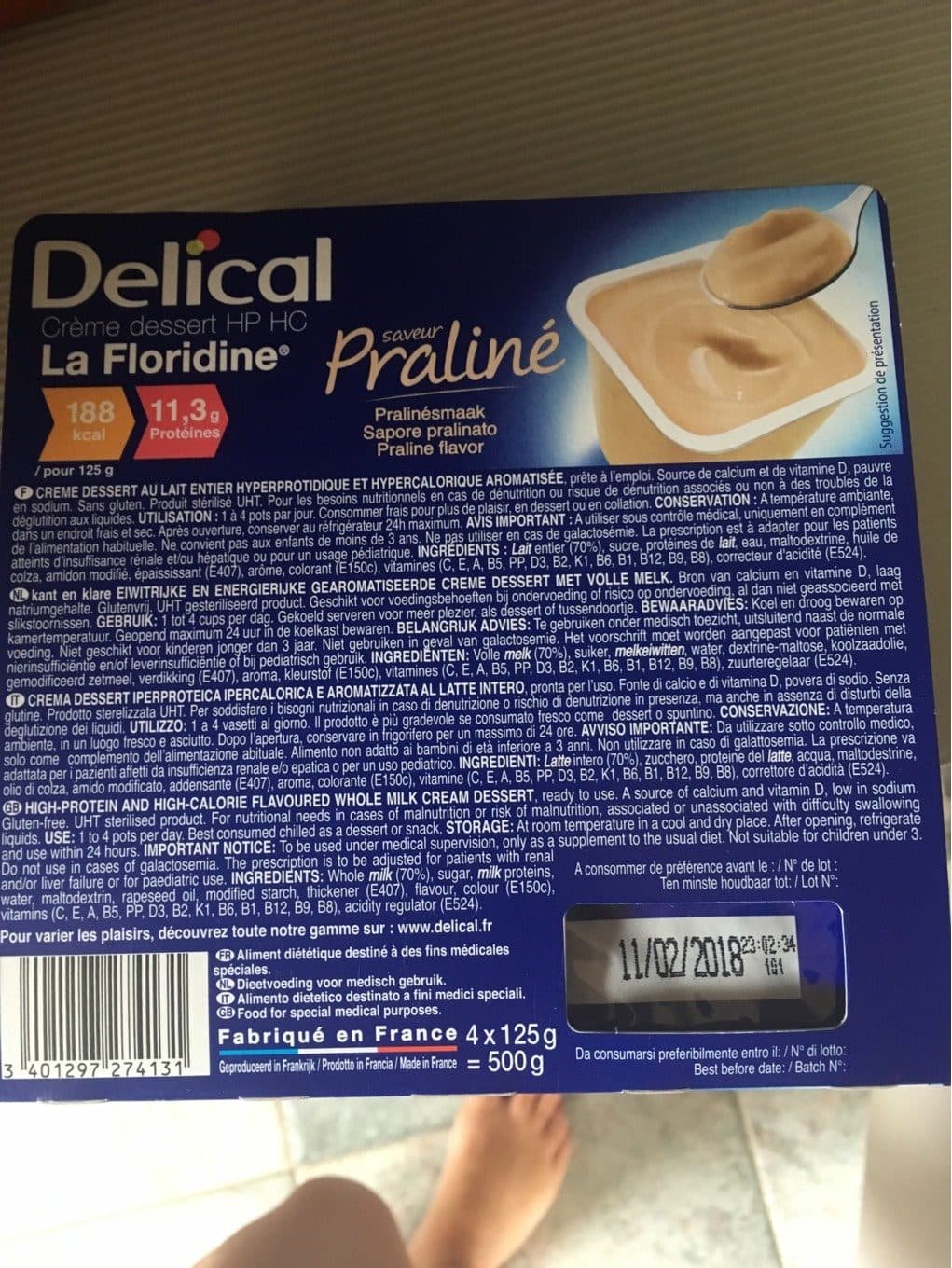 Delical Creme dessert hp hc packshot