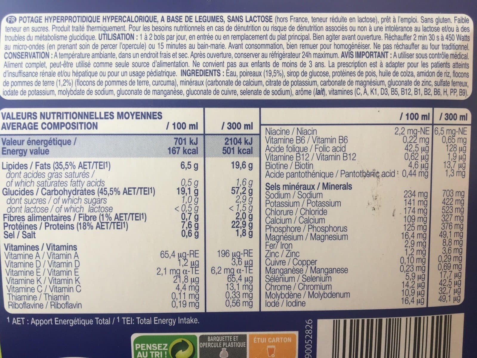 delical Delical Potage Poireaux Pommes De Terre packshot