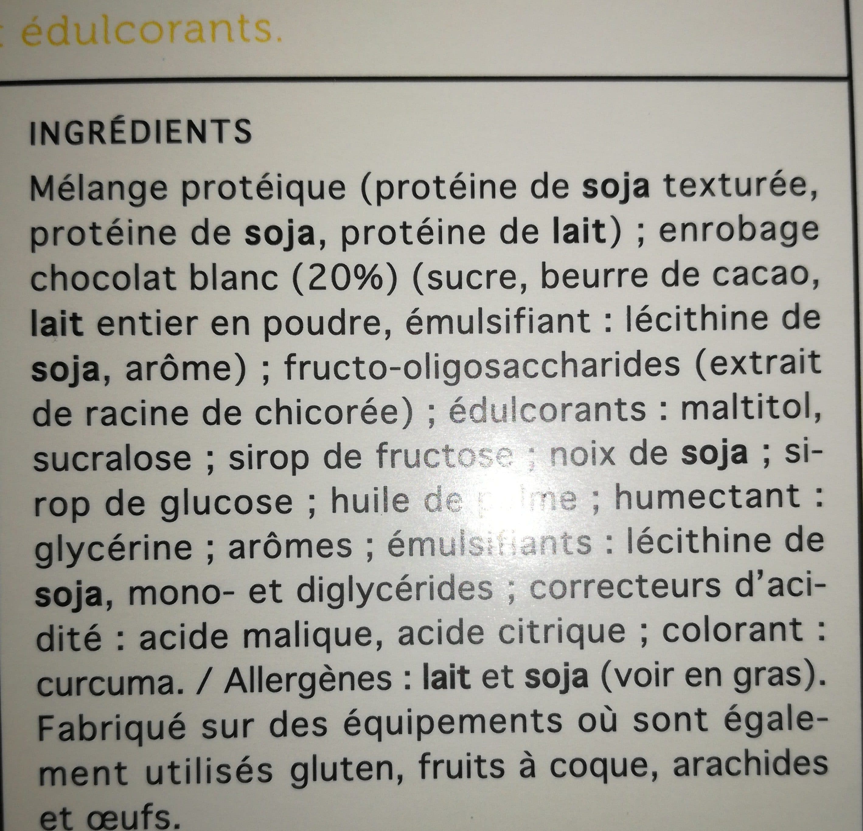 Protifast Protifast 4 PM Barres Hyperproteinees Saveur Citron Croustillant 5 Barres (bar) packshot
