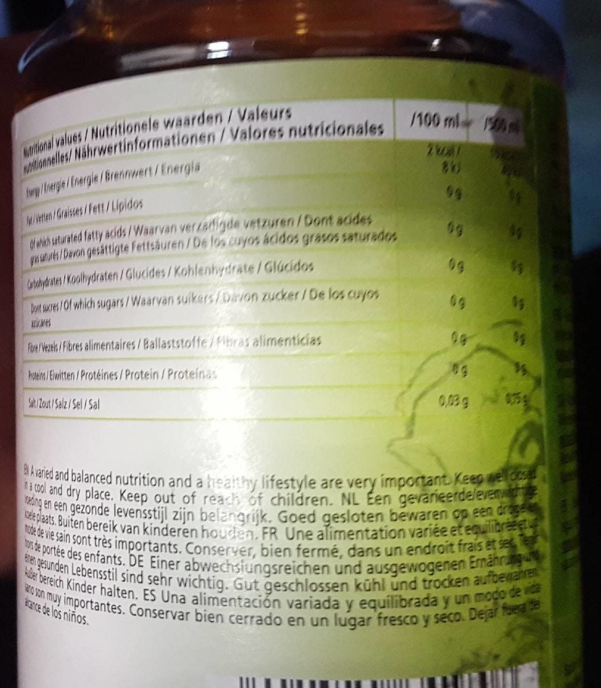 Performance Isotone Sitrus 0,5L packshot