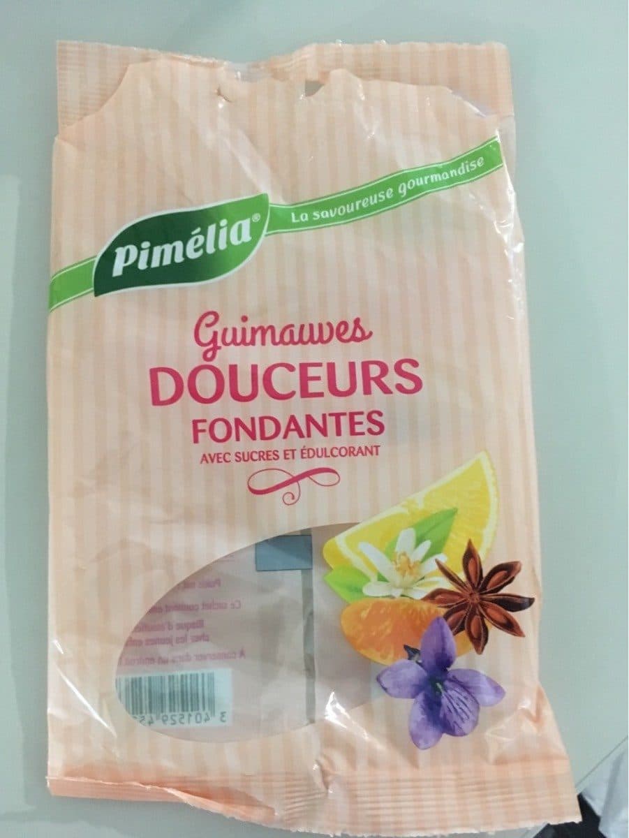 Open Food Facts Pimelia Guimauves Douceurs Fondantes packshot