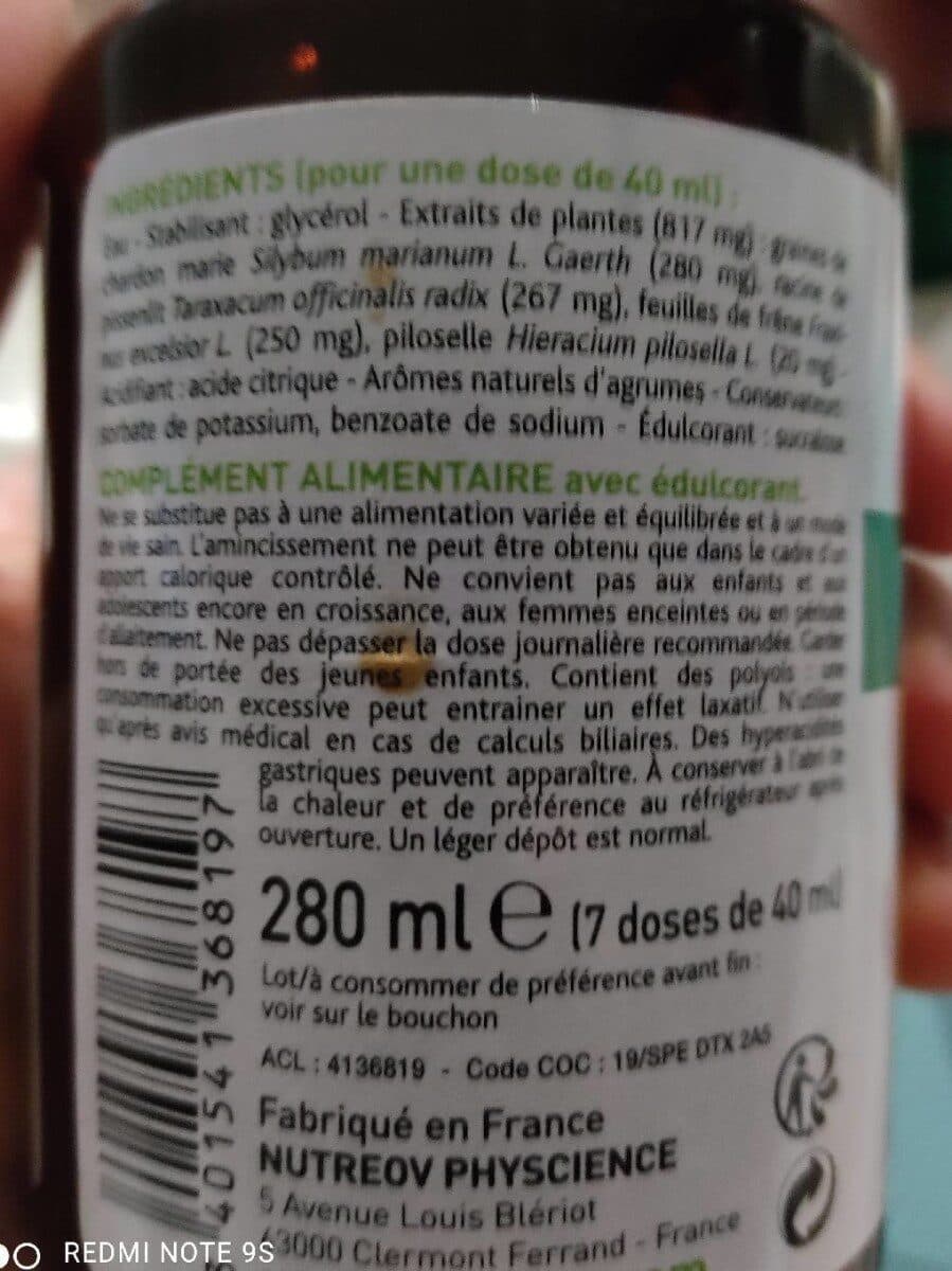 Open Food Facts NUTREOV SPEED DETOX packshot