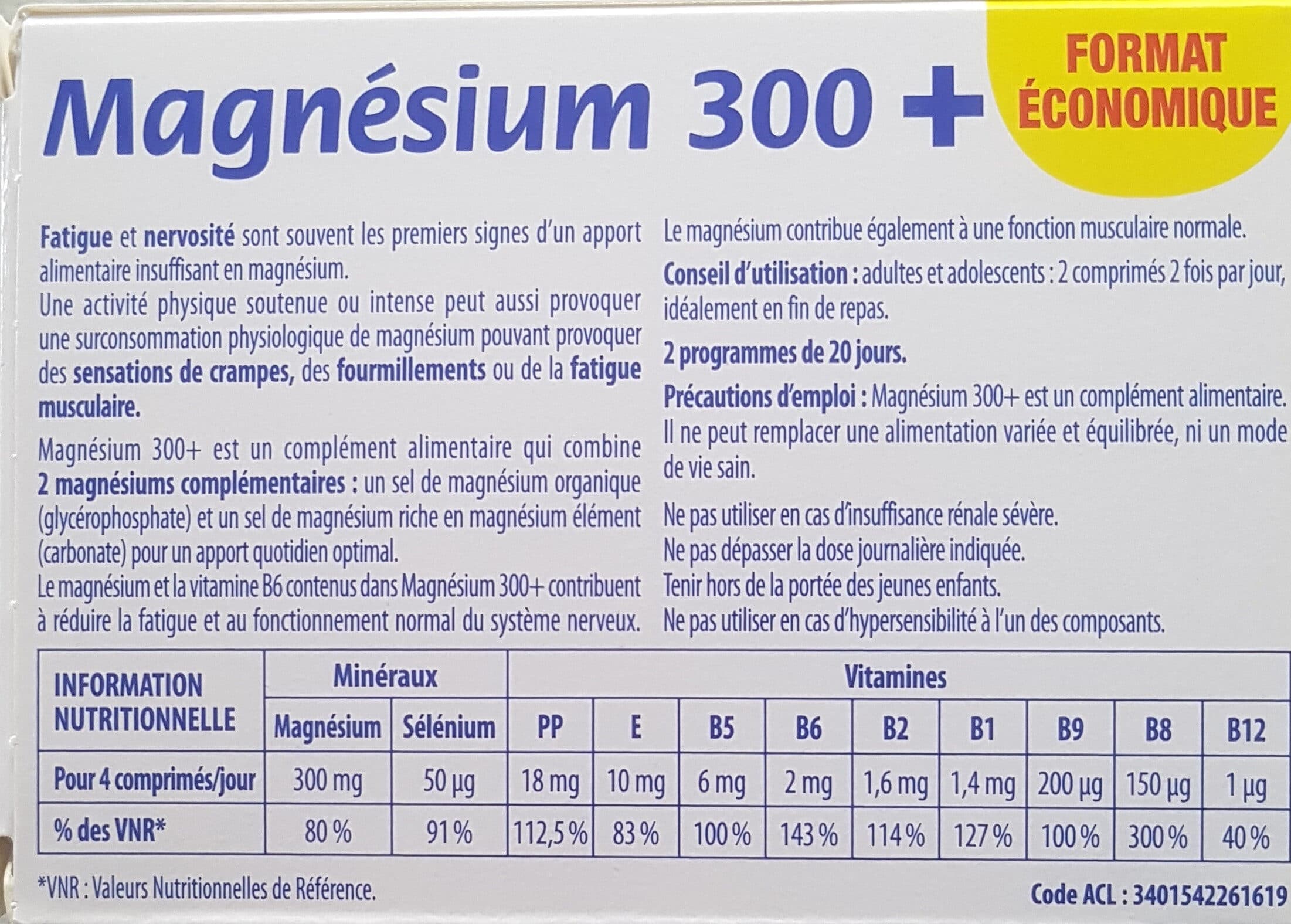 Boiron Magnésium 300+ packshot