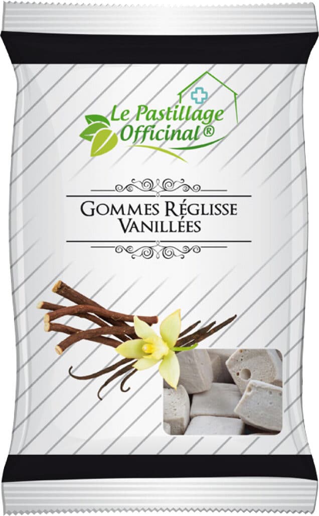 Le Padtillage Officinal Estipharm Le Pastillage Officinal Pastilles Réglisse Vanille packshot