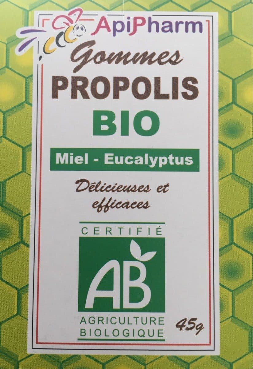Open Food Facts Gommes Propolis Bio packshot