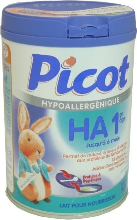 Picot Lait Hypoallergénique Ha 1er Age De 0 A 6 Mois Picot, 900G packshot