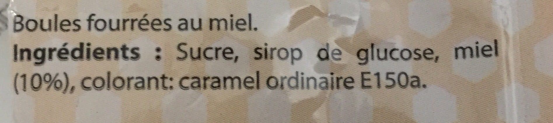 Open Food Facts Estipharm Boules Fourrées Au Miel packshot