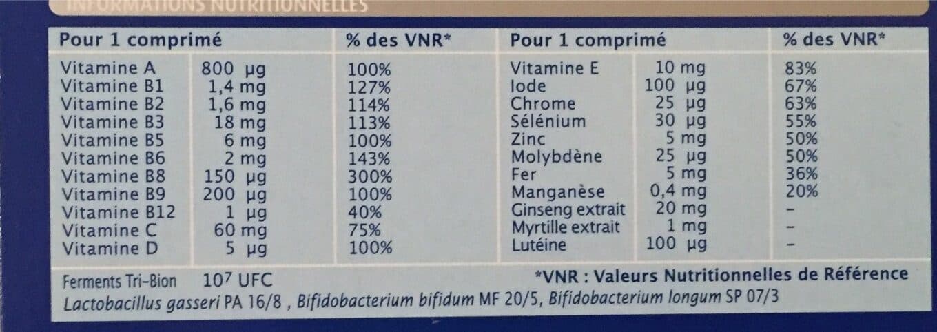 Merck Merck Bion 3 Séniors 90 Comprimés packshot