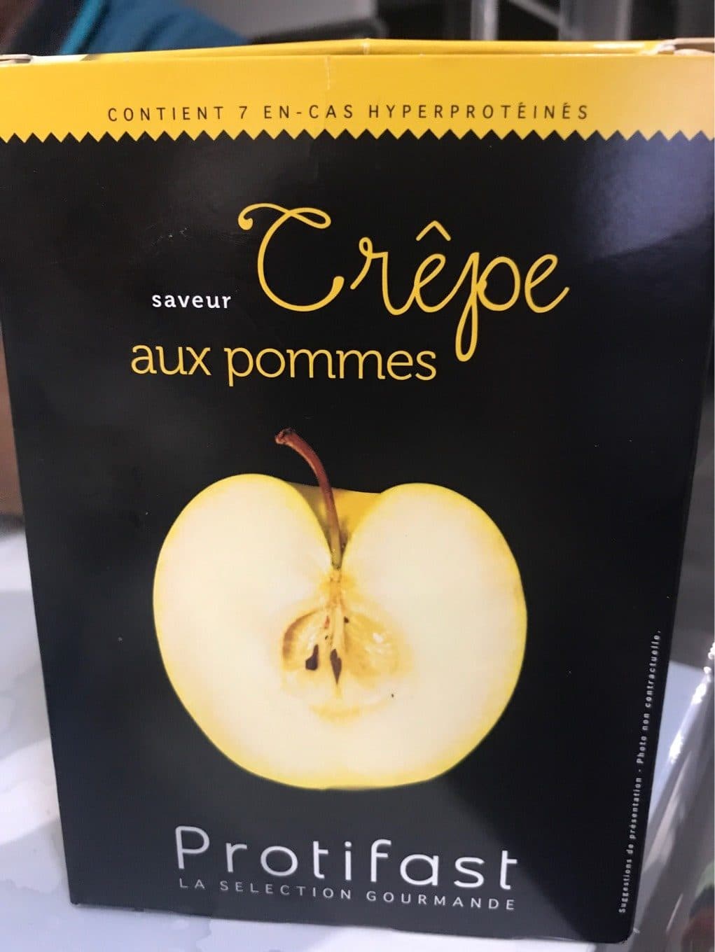 Protifast Protifast Selection Gourmande Crepes Aux Pommes 7 Sachets (dessert) packshot