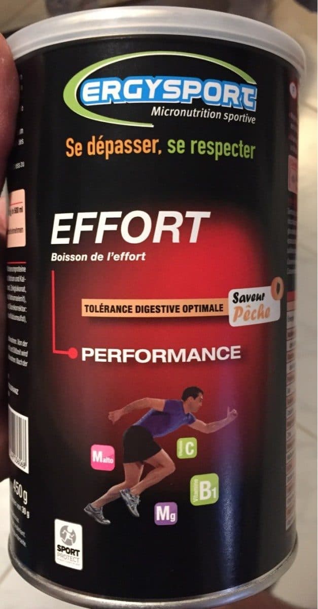 Open Food Facts Nutergia Nutergia Ergysport Effort Orange 450G packshot