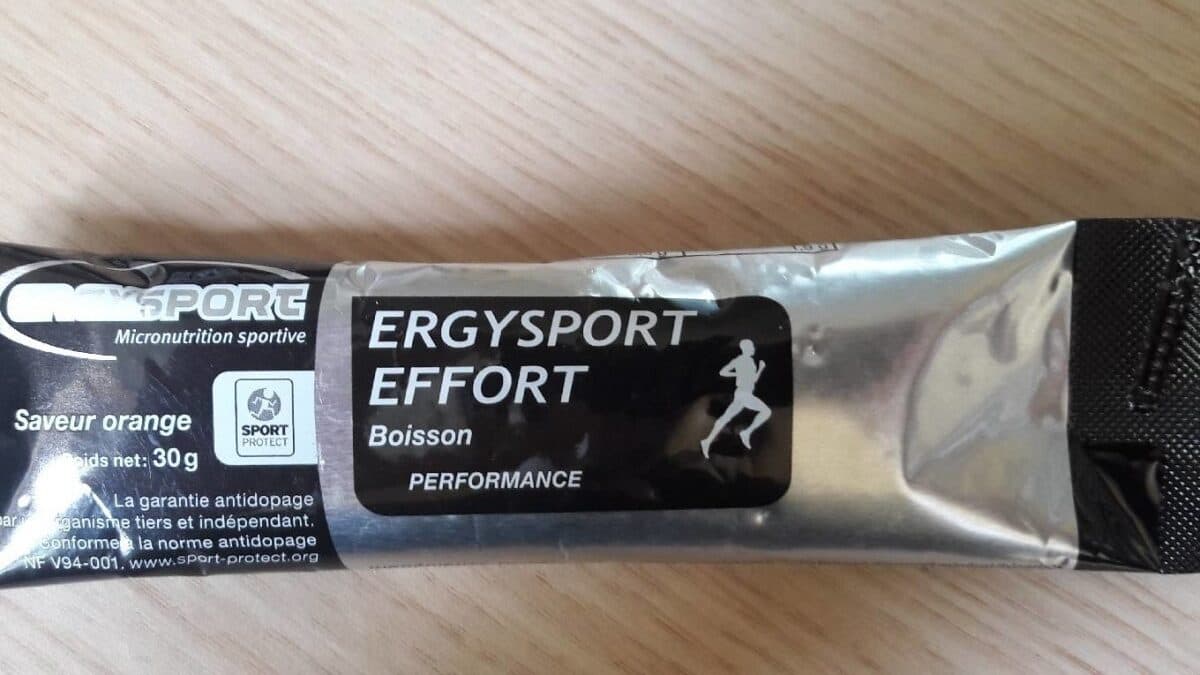 Open Food Facts Ergysport effort packshot