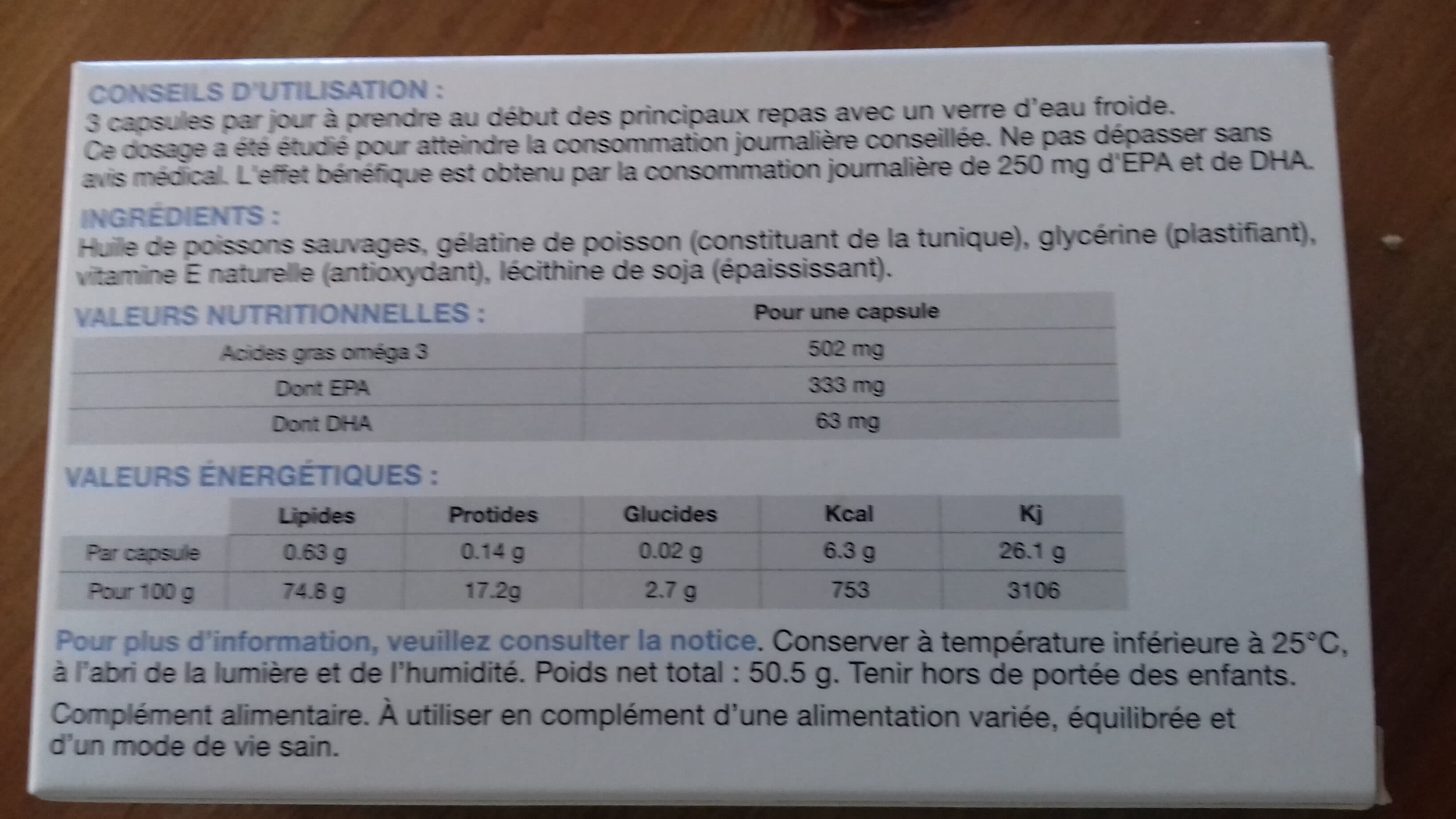 Bausch + Lomb C'zen Oméga 3 Chauvin packshot