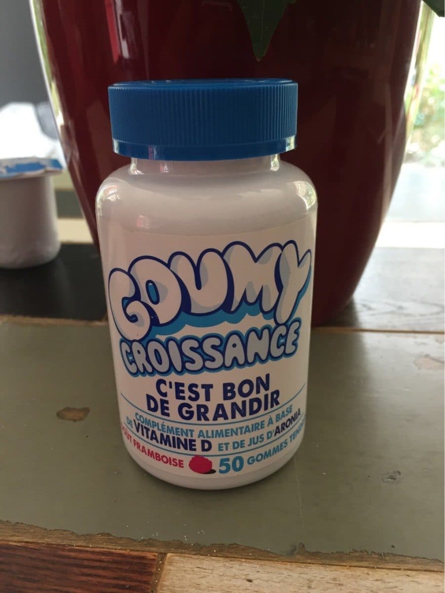 Open Food Facts Goumy Croissance Goût Framboise packshot